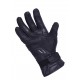 Vintage Men's Premium Waxed Black Leather Perforated Motorcycle Gloves CE CTC Approved