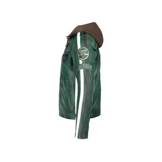 Motorcycle Retro Leather Jacket