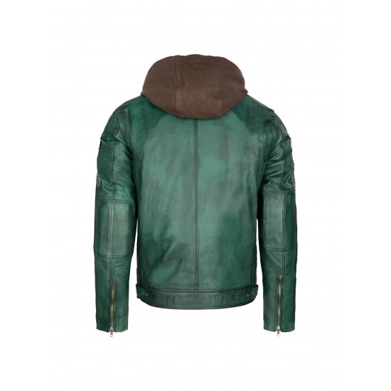 Motorcycle Retro Leather Jacket